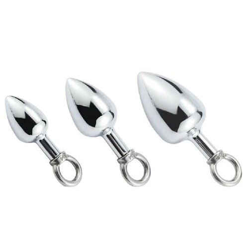 Ring Steel Stainless Cock Hook 4663 Set with DiscreetChoice Anal 0109